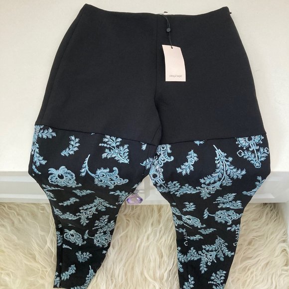 CINQ À SEPT Floral Print Skinny Leg Pants - Picture 2 of 7